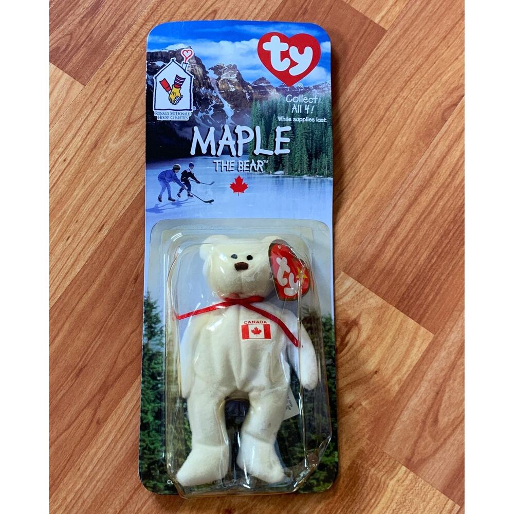 Ty Beanie Babies Maple The Bear